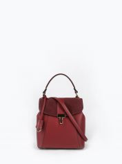 Сумка женская Gianni Notaro 710 ruga suede bordo.