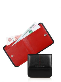 Женский кошелёк Di Gregorio 1112 A Купить итальянский чёрный средний женский кошелёк из натуральной кожи с доставкой по Москве и всей России в интернет-магазине модных женских сумок и аксессуаров