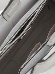 Сумка-тоут Vanessa Scani 0942-364 cocco grigio chiaro.